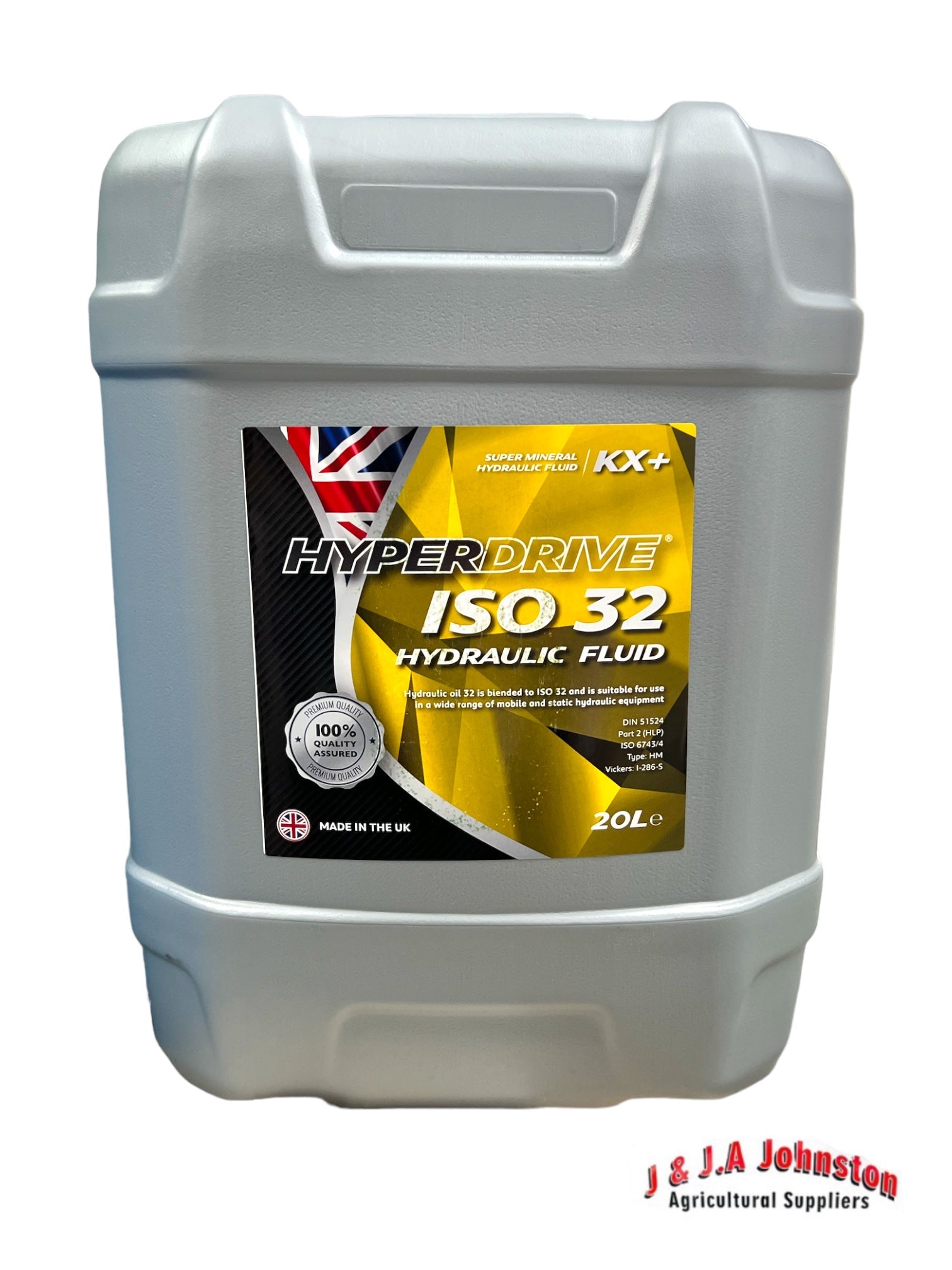 HyperDrive KX+ 32 Hydraulic Oil 20L