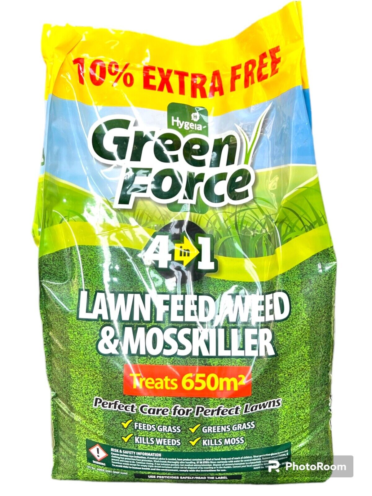 GREENFORCE 4 IN1 LAWN FEED WEED AND MOSS KILLER