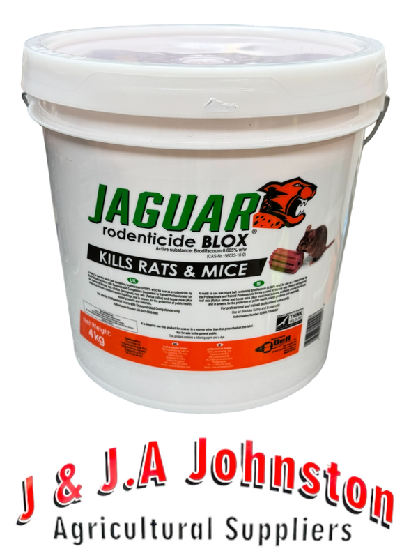 Tomcat Jaguar Blox Rodenticide Bait