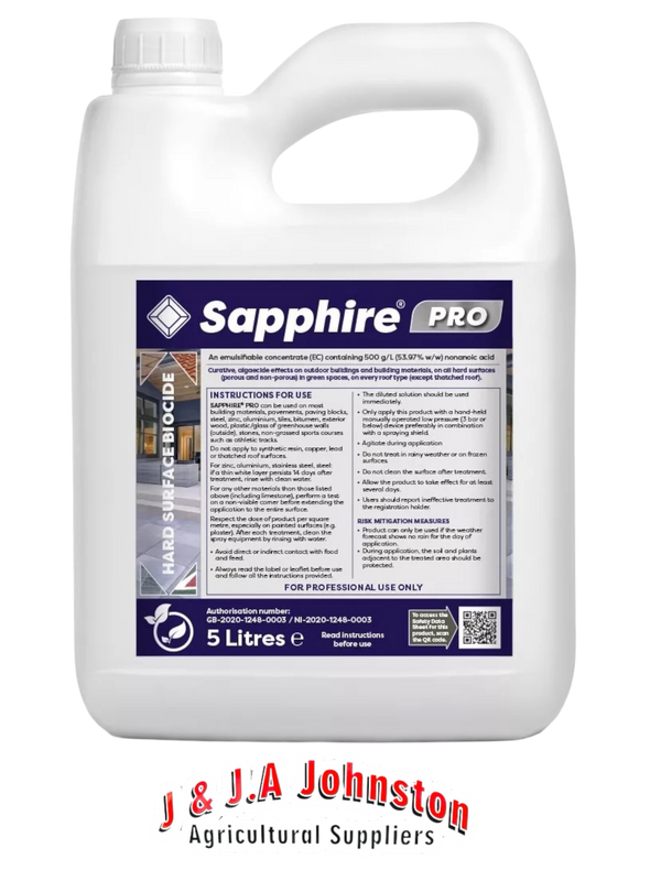 Sapphire Pro Hard Surface Cleaner 5L